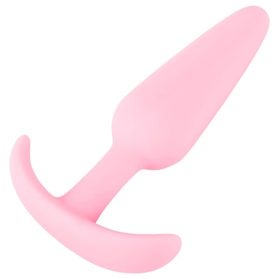 Cuties Mini Butt Plug - szilikon anál dildó - pink (2,1cm)