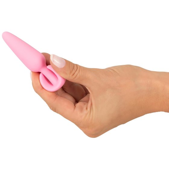 Cuties Mini Butt Plug - szilikon anál plug - pink (2,1cm)