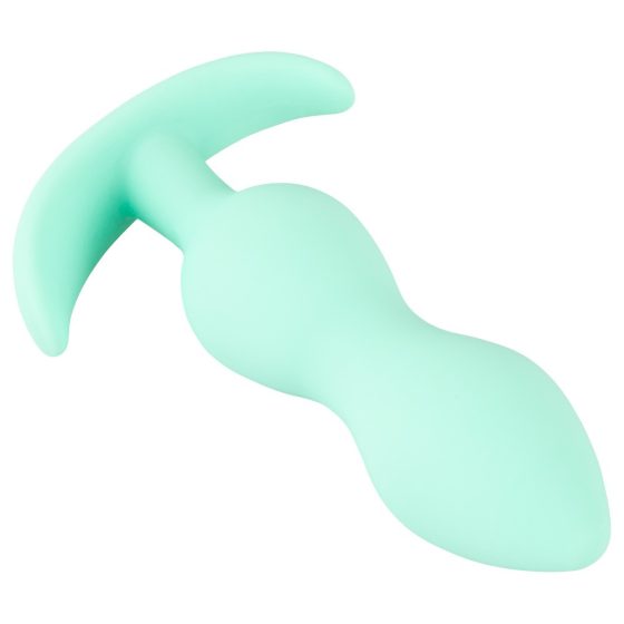 Cuties Mini Butt Plug - szilikon anál dildó - menta (2,3cm)