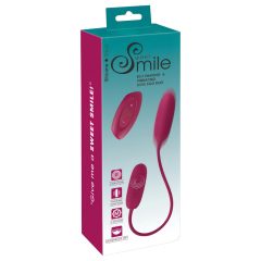   Smile Love Egg Duo - akkus, rádiós, vízálló vibrációs tojás (lila)