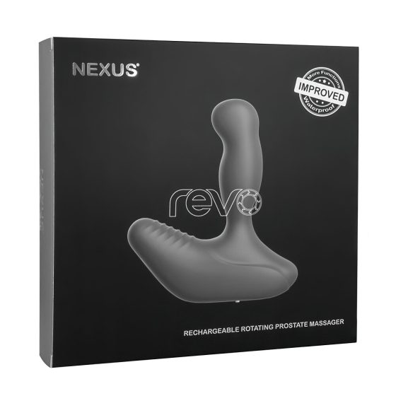 Nexus Revo - új generációs forgó prosztata vibrátor (fekete)