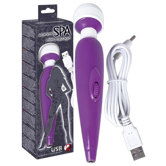 / You2Toys - SPA Wand - akkus, masszírozó vibrátor (lila)