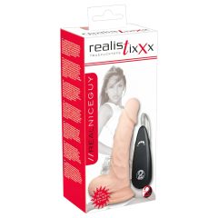 realistixxx Valódi, natúr vibrátor (17,5cm)