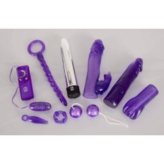   You2Toys - Purple Appetizer - vibrátoros készlet (9 részes)