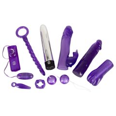   You2Toys - Purple Appetizer - vibrátoros készlet (9 részes)