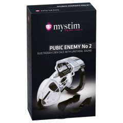 mystim Pubic Enemy No 2 - elektro péniszketrec