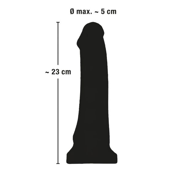 Európai szerető vibrátor (23 cm)