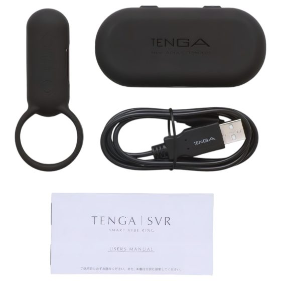 TENGA Smart Vibe vibrációs péniszgyűrű (fekete)