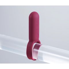 TENGA Smart Vibe - vibrációs péniszgyűrű (piros)