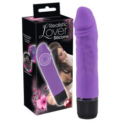 You2Toys - Silicone Lover - realisztikus vibrátor (lila)