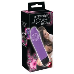 You2Toys - Silicone Lover - realisztikus vibrátor (lila)