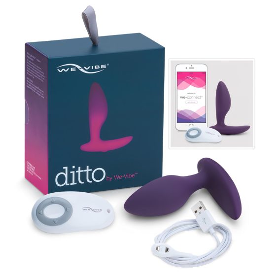 We-Vibe Ditto - akkus anál vibrátor (lila)