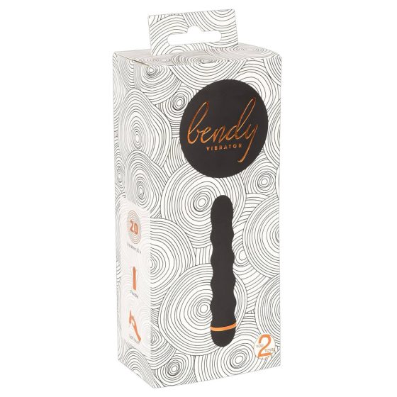 You2Toys - Bendy Wavy - hullámos vibrátor (fekete)