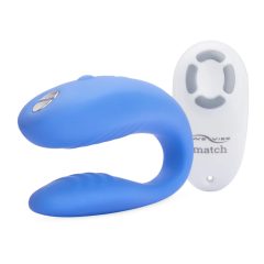 We-Vibe Match - vízálló, akkus párvibrátor (kék)