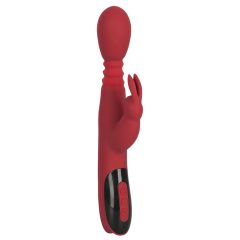   You2Toys Massager - lökő-forgó, melegítős G-pont vibrátor (piros)