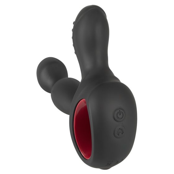 You2Toys Massager - akkus forgó, melegítő prosztata vibrátor (fekete)