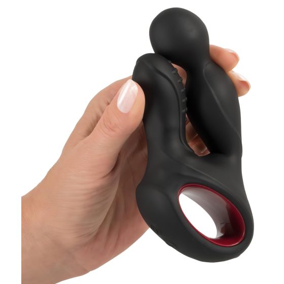 You2Toys Massager - akkus forgó, melegítő prosztata vibrátor (fekete)