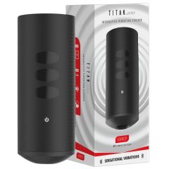   Kiiroo Titan Experience - akkus interaktív maszturbátor (fekete)