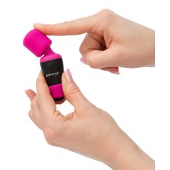   PalmPower Pocket Wand - mini masszírozó vibrátor (pink-fekete)