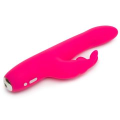   Happyrabbit Curve Slim - vízálló, akkus csiklókaros vibrátor (pink)