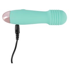   Cuties Mini Wand - akkus, mini masszírozó vibrátor (zöld)