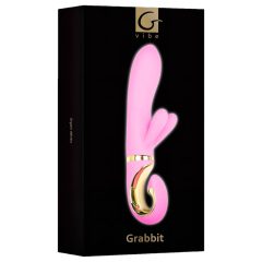 G-Vibe GRabbit - akkus, 3 motoros G-pont vibrátor (pink)