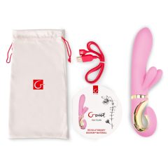 G-Vibe GRabbit - akkus, 3 motoros G-pont vibrátor (pink)