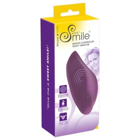 SMILE Panty - akkus csiklóvibrátor (lila)