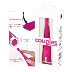 Couples Choice - akkus csiklóvibrátor (pink)