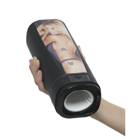 Kiiroo Onyx+ Jessica Drake Exp. - interaktív maszturbátor (fekete)