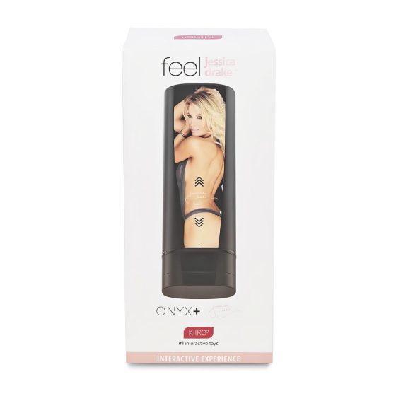 Kiiroo Onyx+ Jessica Drake Exp. - interaktív maszturbátor (fekete)