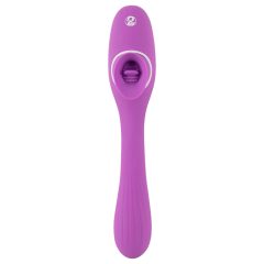 You2Toys 2 Function Vibe - akkus 2in1 vibrátor (lila)