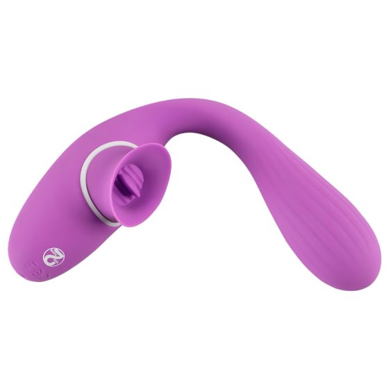 You2Toys 2 Function Vibe - akkus 2in1 vibrátor (lila)