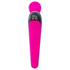   PalmPower Extreme Wand - akkus masszírozó vibrátor (pink-fekete)