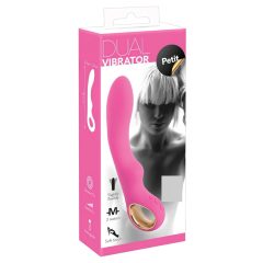 You2Toys - Dual Petit - akkus, két-motoros vibrátor (pink)