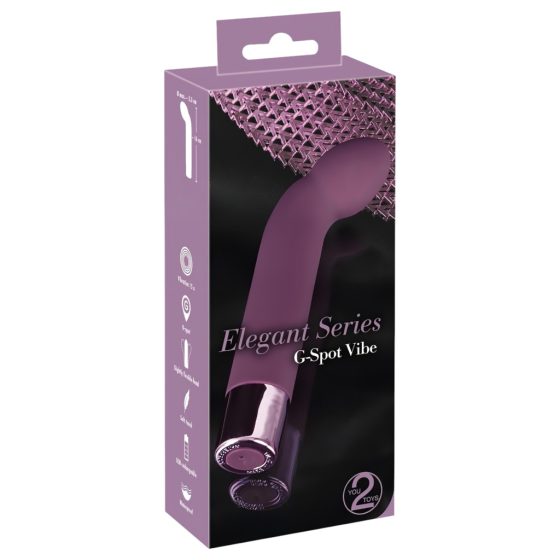 You2Toys Elegant G-spot - akkus, vízálló G-pont vibrátor (lila)