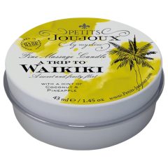   Petits Joujoux Waikiki - masszázsgyertya - kókusz-ananász (43ml)