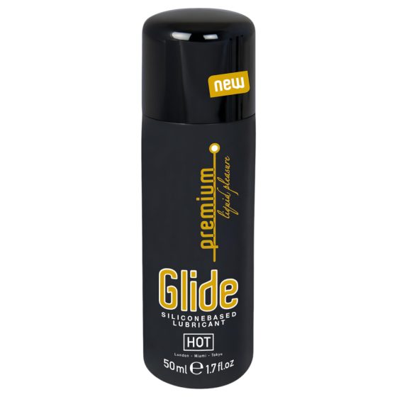 HOT Premium Glide - szilikonos síkosító (50ml)