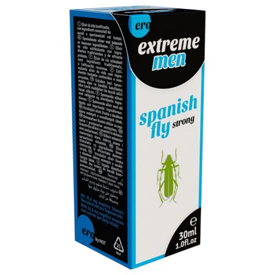 HOT Spanish fly Extreme - étrend-kiegészítő csepp férfiaknak (30ml)