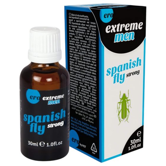 HOT Spanish fly Extreme - étrend-kiegészítő csepp férfiaknak (30ml)