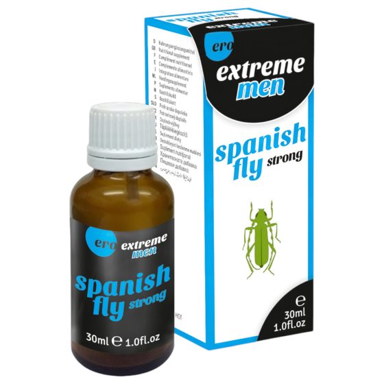 HOT Spanish fly Extreme - étrend-kiegészítő csepp férfiaknak (30ml)