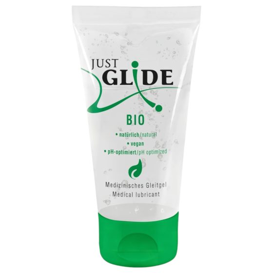 Just Glide Bio - vízbázisú vegán síkosító (50ml)