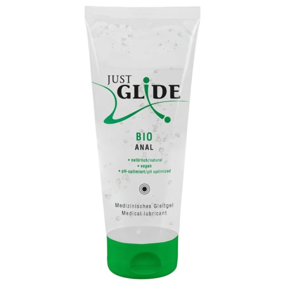 Just Glide Bio ANAL - vízbázisú vegán síkosító (200ml)