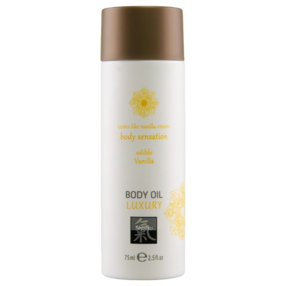 Shiatsu Luxury - ehető masszázsolaj - vanília (75ml)