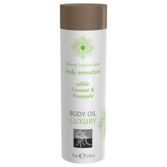   Shiatsu Luxury - ehető masszázsolaj - kókusz-ananász (75ml)