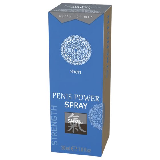 HOT Shiatsu Penis Power - stimuláló intim spray férfiaknak (30ml)