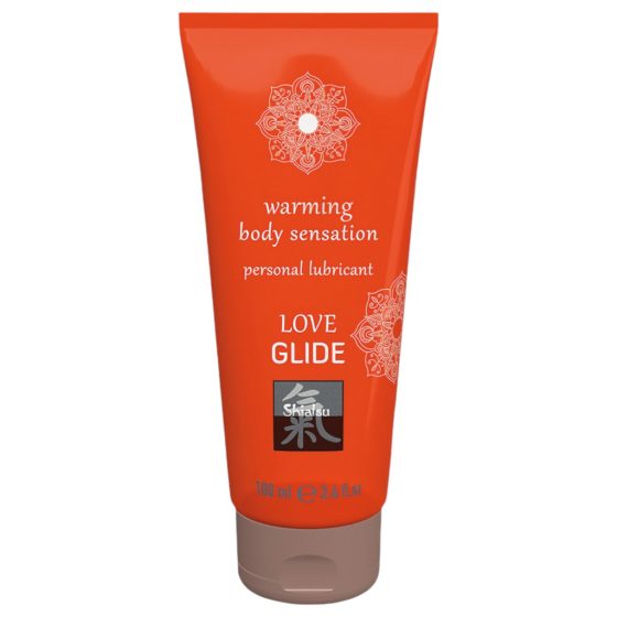 HOT Shiatsu Love Warming - vízbázisú, melegítő síkosító (100ml)