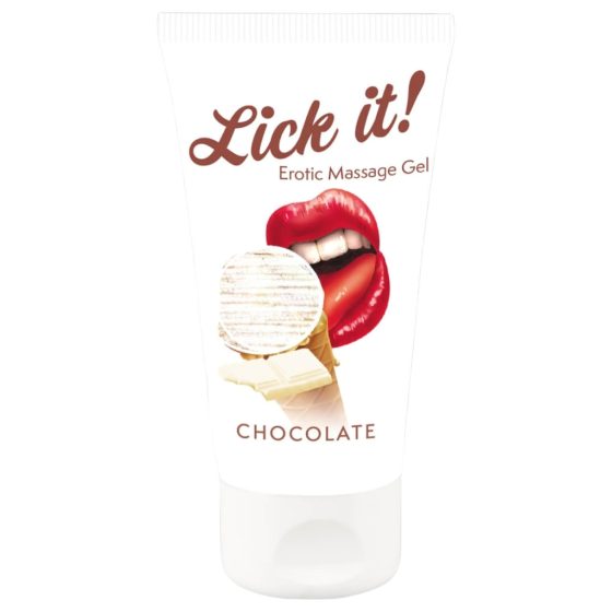 Lick it! - 2in1 ehető síkosító - fehércsoki (50ml)