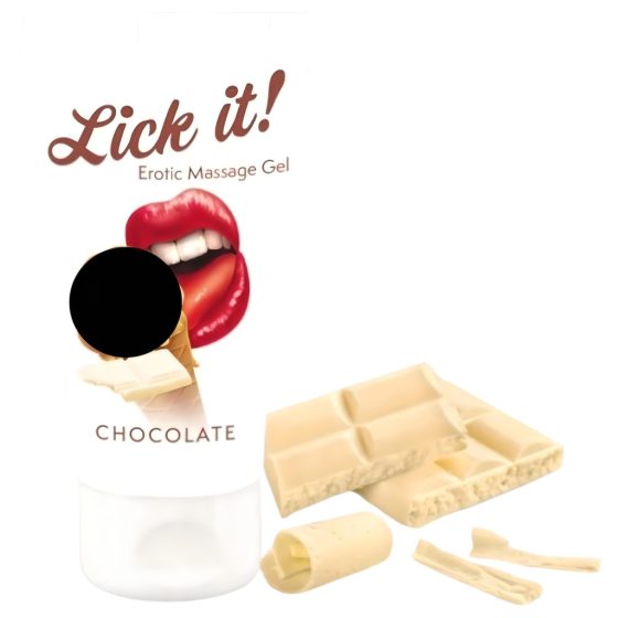 Lick it! - 2in1 ehető síkosító - fehércsoki (50ml)