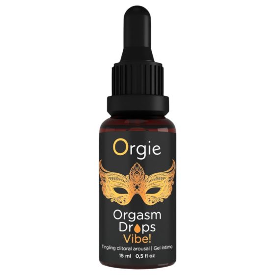 Orgie Orgasm Drops Vibe - bizsergető intim gél nőknek (15ml)